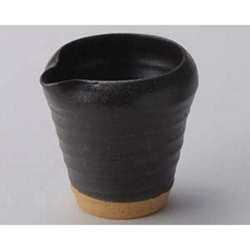 黒織部冷酒器 11×10×10.5cm(420cc) 273-139