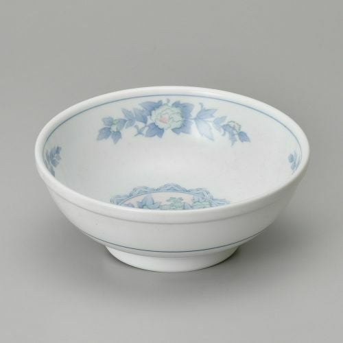 三色牡丹6.5玉丼 φ19.6×7.5cm 600-219
