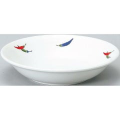 ダイヤセラム (強化) 唐辛子 I メタ 8吋 深皿 /グループB