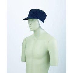 天メッシュ八角帽子たれ付兼用 9-1069 (ネイビー)