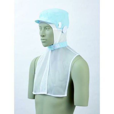 頭巾帽子 兼用 9-1512 (ブルー)