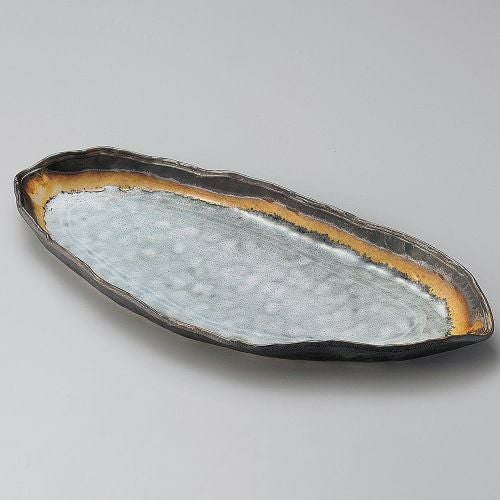 アカネ木の葉長皿 37×16.5×3cm 191-199