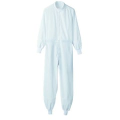 オーバーオール 兼用 長袖 DF8901-2 (白)