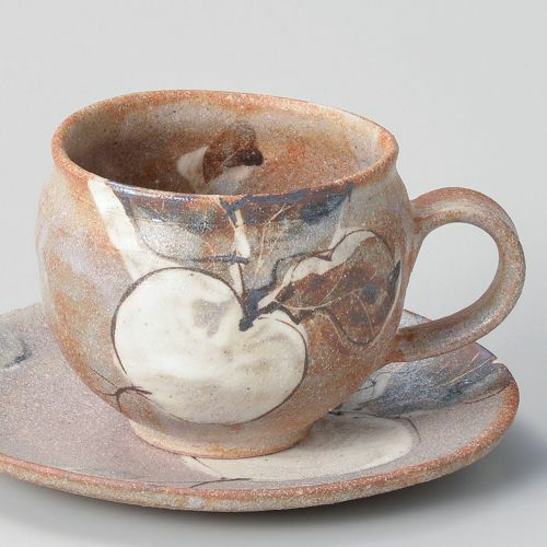 鼠志野カブコーヒー碗 (碗のみ)φ8.5×6.8cm(240cc) 542-039