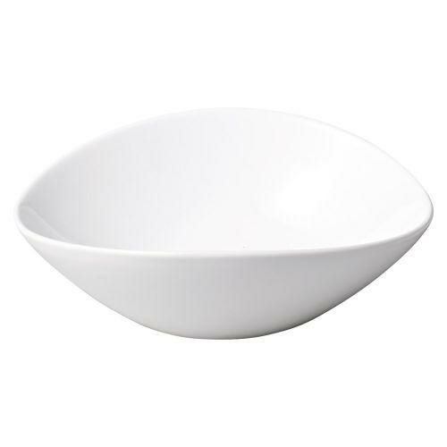 アーバン楕円ボウルM/WH 20.8×19.5×6.3cm 484-139