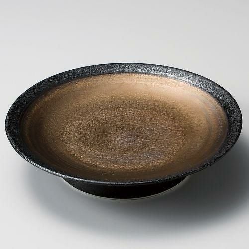 本窯金彩7.0高台皿 φ22×5.2cm 211-018