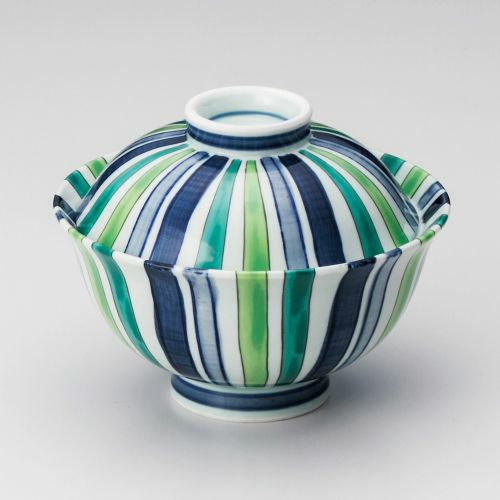グリーン十草蓋丼(身) φ16×8cm 340-109