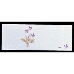 遊膳 花暦 おてもとまっと(100枚入)OT-H-02 すみれ