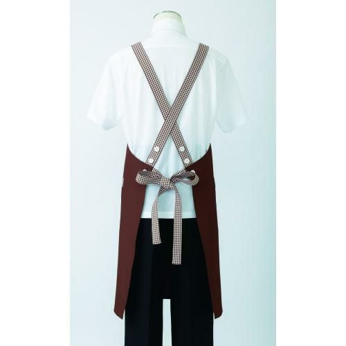 エプロン 兼用 5-722 (茶)