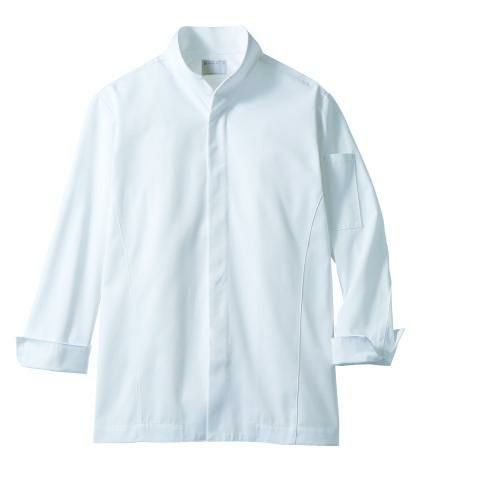 コックコート 兼用 長袖 6-1031 (白) SS～3L