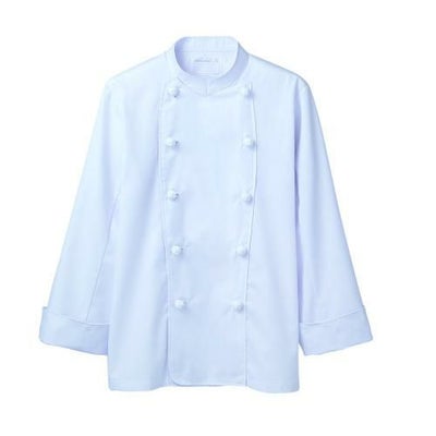 コックコート 兼用 長袖 6-721 (白)