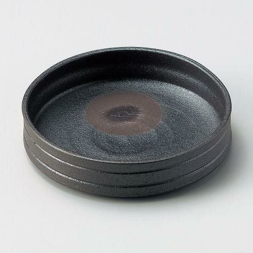 炭化黒切立鉢 φ16.8×4cm 039-129