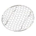 18-8 手編み亀甲 足付 目皿 11cm