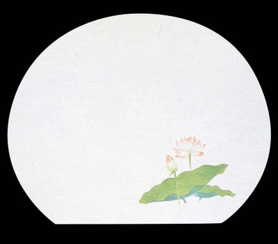 尺3 半月 懐石まっと 枯淡はす(100枚入)65072