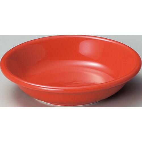 深皿 ユーラシア 14cm深皿赤 10枚入/洋食器