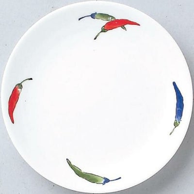 ダイヤセラム (強化) 唐辛子 I メタ 5吋 小皿