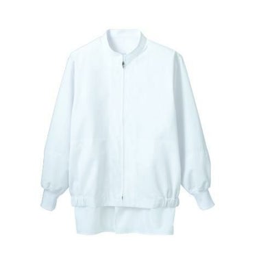 ジャンパー 兼用 長袖 8-455 (白)