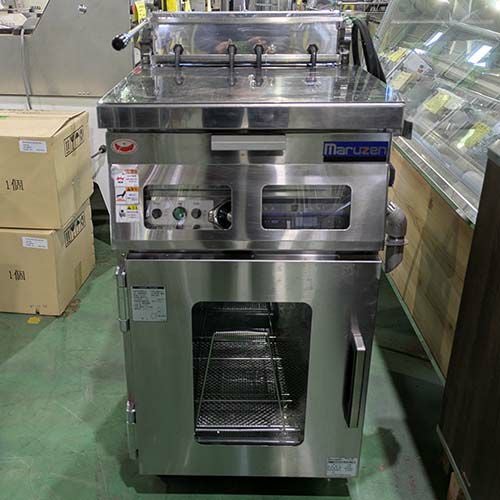 業界最長1年保証】【中古】電気フライヤー ニチワ電機 SEFD-18K 幅450
