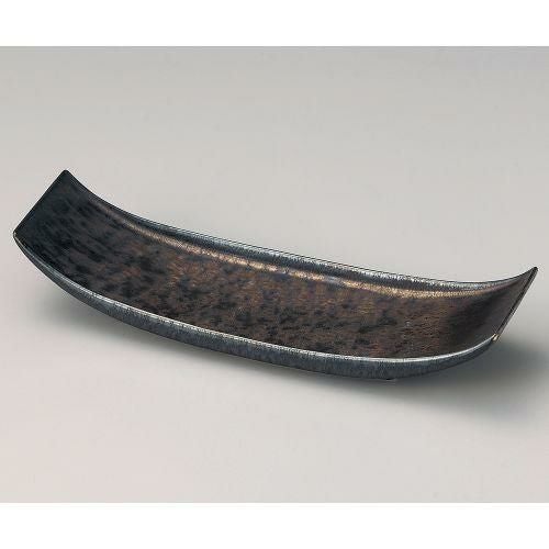 Gクリスタルスイング皿 32.5×10.2×5cm 130-119