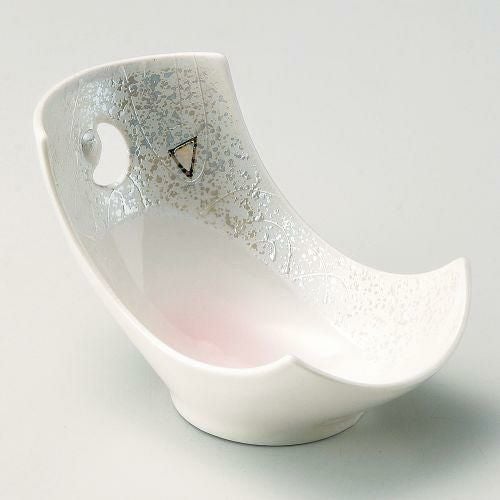 ラスター片上透かし小鉢 15.3×8.2×8cm 063-059