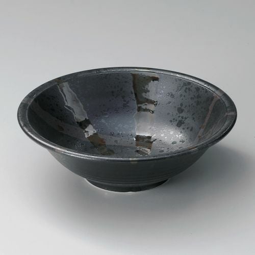 しののめ(黒)円8.0鉢 φ24×8cm 309-119