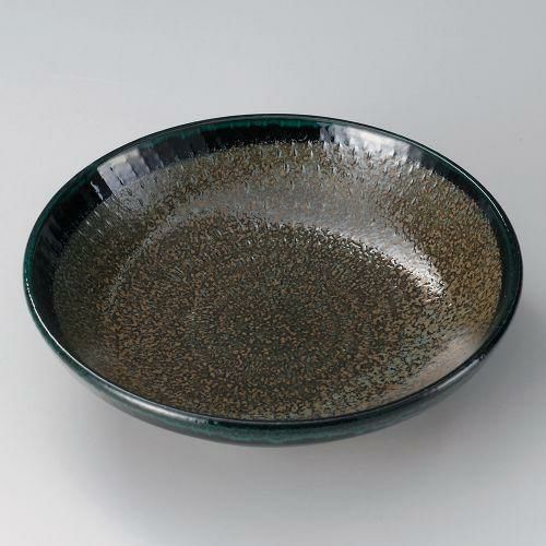 グリーン巻7.5めん皿 φ22.5×6.2cm 299-159