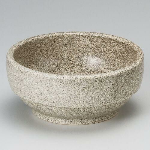 グレー石目調スタッキングビビンバ18cm φ18×7.9cm 389-129