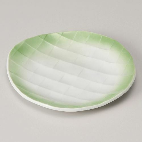 ヒワ吹格子フルーツ皿 16.3×15.1×1.8cm 216-049