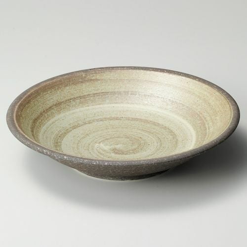 年輪円9.5寸盛皿 φ28.8×6.1cm 245-089