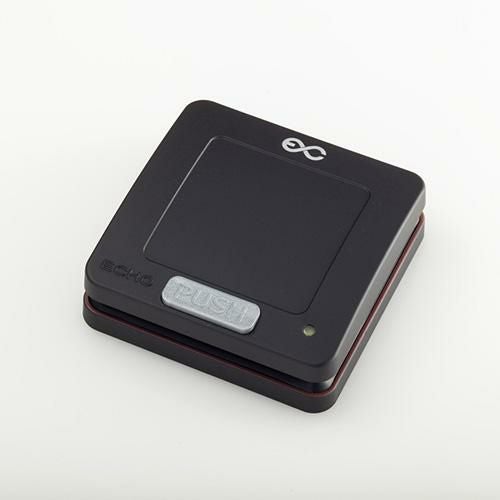 【送料別途見積】【エコチャイム】角型送信機（ブラック）