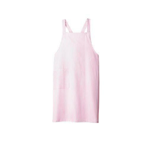 エプロン 兼用 5-224 (ピンクストライプ)