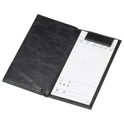 えいむ 二つ折伝票ホルダー BH-303K ブラック