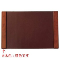 えいむ デスクマット DM-502 ブラウン