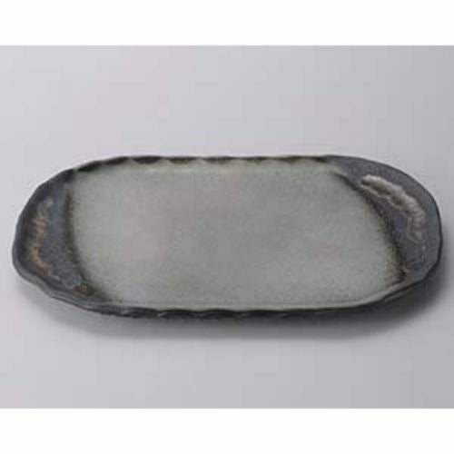 風雅13号小判皿 42×27.5×3.5cm 235-189