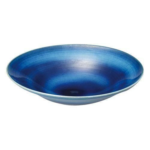 マリンブルー12.0丸鉢 φ37×9.5cm 238-089