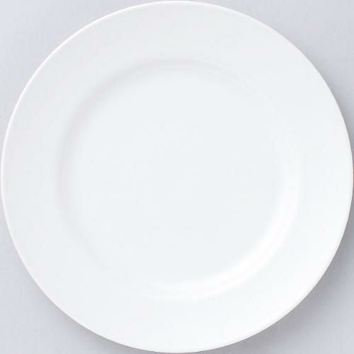 【ベーシック ホワイト リム玉 26cm 皿】【プレート】【Basic】【10枚入】/業務用食器
