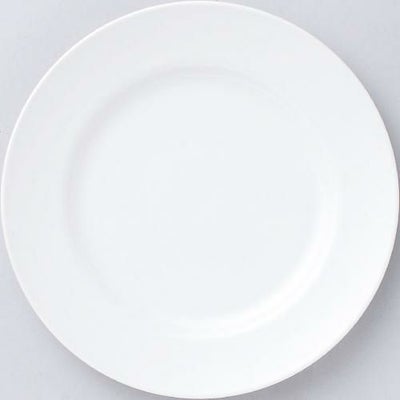 ベーシック ホワイト リム玉 26cm 皿 Basic 10枚入り