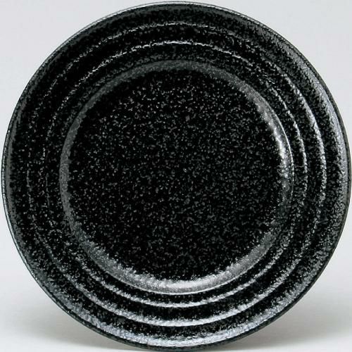 リネア 6.5吋 中皿 黒耀 Linea Black /10枚入/洋食器