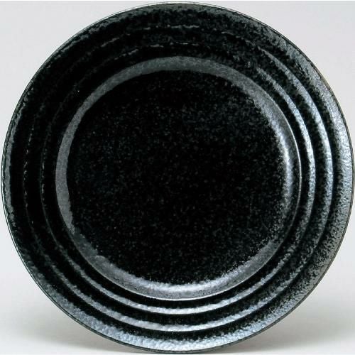 【リネア 7.5吋 中皿 黒耀】【プレート】【Linea】【10枚入】【洋食器】/業務用食器