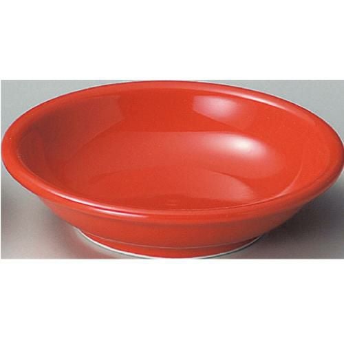 深皿 ユーラシア 11cm深皿赤 10枚入/洋食器