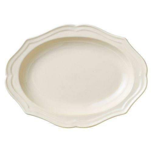 ヘルシンキナマコベージュ26cm深皿 26.8×19.4×3.8cm 461-059