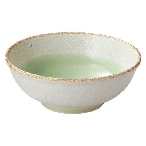 釉彩若草玉渕6.5丼 φ20×7.7cm 591-049
