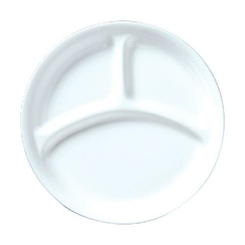 ダイヤセラム (強化) 仕切皿 21cm /10枚入/洋食器