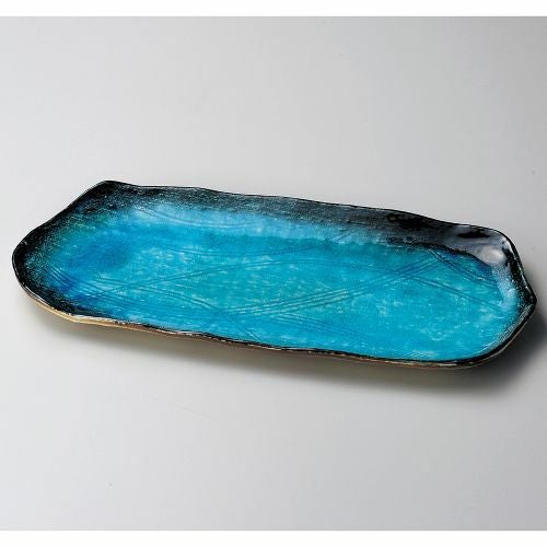 スカイホッケ皿 36.5×16.5×2.5cm 163-039