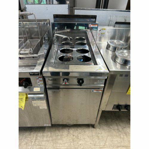 動確済み フジマック 業務用 ゆで麺器 FGNB606006A LPガス 6テボ ゆで麺器（ガス・電気）｜テボ仕様、バスケット仕様、スタンドタイプ