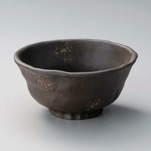 炭化土変型5.5丼 17×9cm 310-199