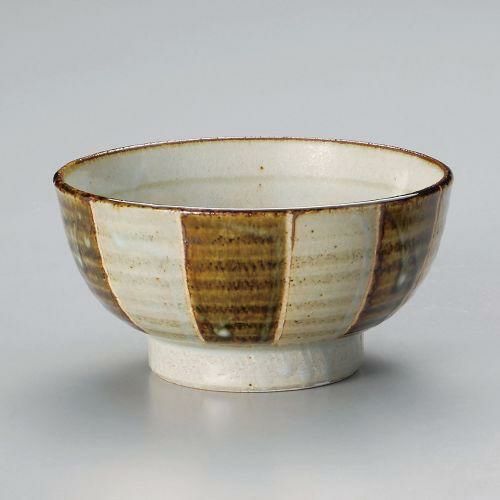 錆十草6.0高台丼 φ18.7×9.5cm 311-089
