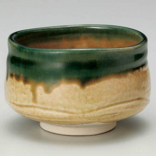 抹茶碗織部 φ11.7×7.8cm(550cc) 377-139