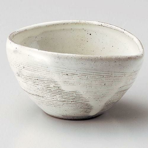 粉引片口小付 9.5×8.5×5cm 082-129