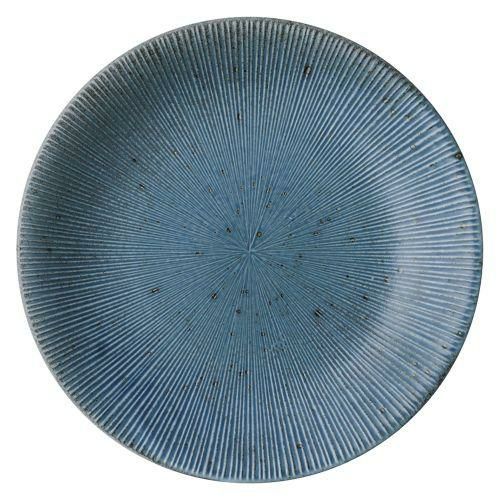 わび紺ねず千段尺皿 φ30.5×4.3cm 422-669